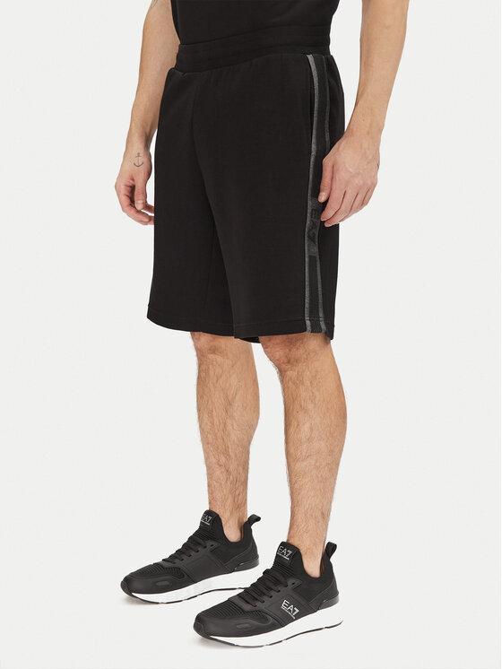 Férfi Sport rövidnadrág EA7 Emporio Armani, Méret: 3XL, Fekete, 7M000544 AF12660 UC001