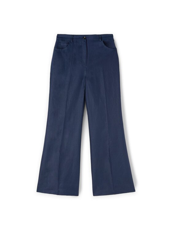 Motivi Motivi Pantaloni di tessuto P283Q003937N034 Blu Over Fit