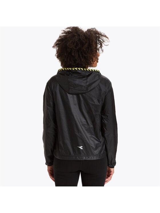 Diadora Diadora Kurtka przejściowa DIADORA L. MULTILAYER JACKET BE ONE Czarny Regular Fit