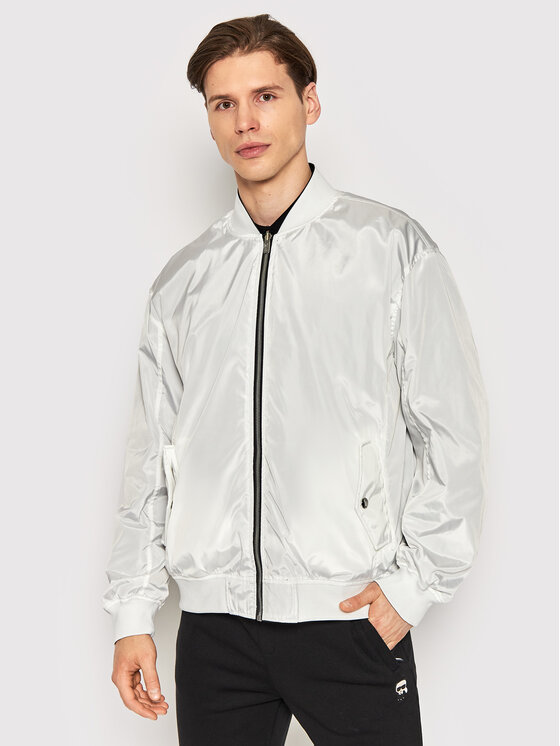 KARL LAGERFELD KARL LAGERFELD Kurtka bomber 505005 521501 Kolorowy Regular Fit