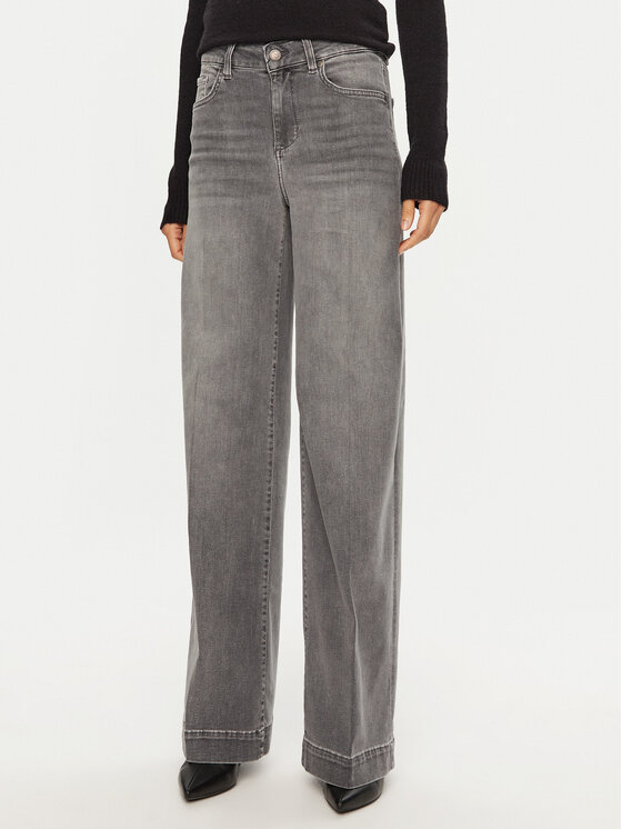 Liu Jo Liu Jo Jeans hlače UF4068 DS615 Siva Regular Fit