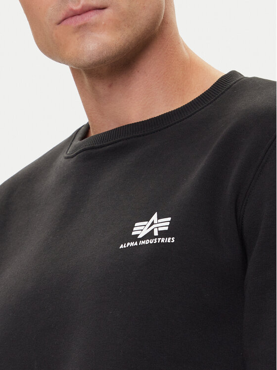 Alpha Industries Alpha Industries Mikina Basic 188307 Černá Regular Fit