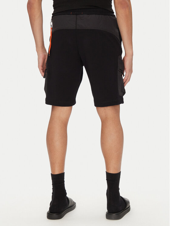 Parajumpers Parajumpers Спортивні шорти Irvine 25SMPMPARE06 Чорний Regular Fit