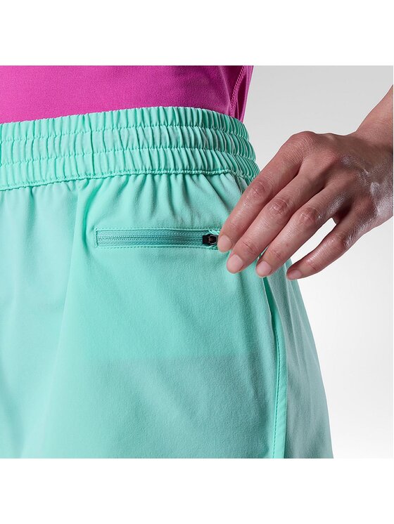 Rossignol Rossignol Szorty sportowe W Sidelhorn Short 3' Zielony jasny Regular Fit