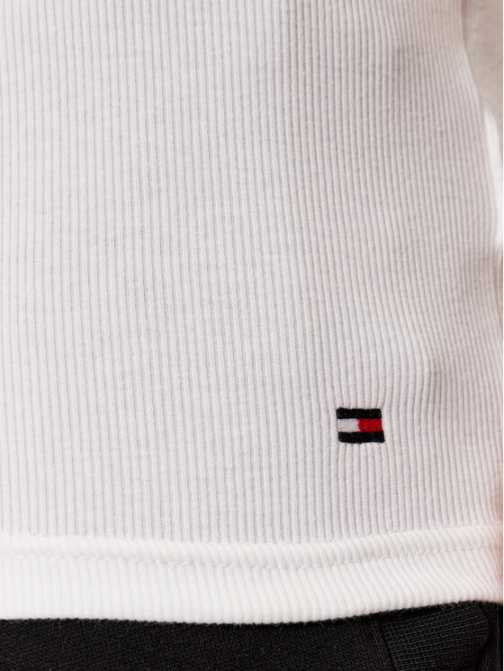 Tommy Hilfiger Tommy Hilfiger Ujjatlan felső szett UM0UM03179 Fehér Slim Fit