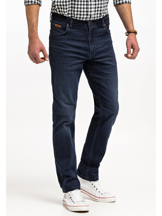 Wrangler Wrangler Jeansy TEXAS Niebieski Straight Fit