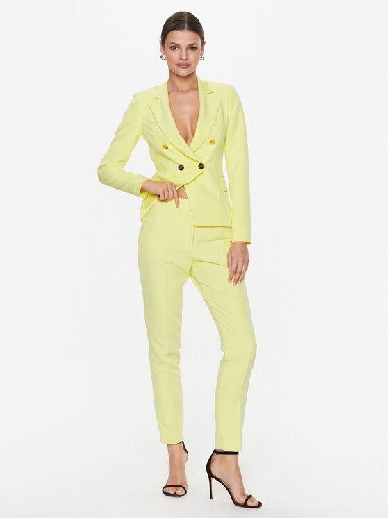 Liu Jo Liu Jo Сако CA3044 T2200 Жълт Regular Fit