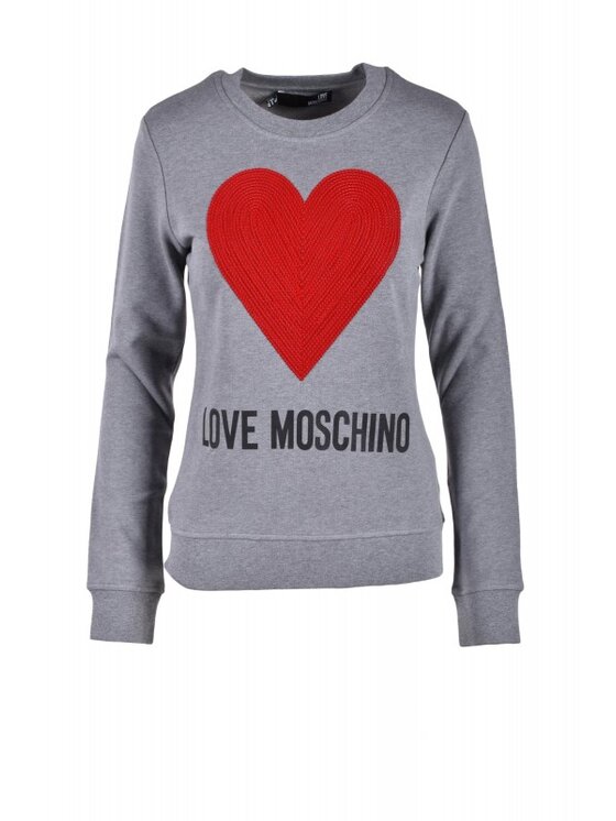 MOSCHINO MOSCHINO Bluza W6484 02 E2388 Szary Regular Fit