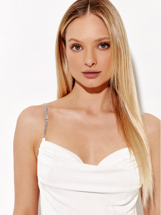 Abito da cocktail Roxane Bianco Regular Fit