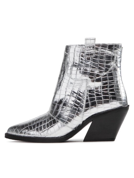Rage Age Rage Age Cizme și botine cowboy RA-08-06-000381 Argintiu