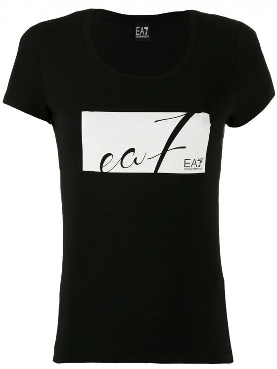 Emporio Armani Emporio Armani T-Shirt 6GTT10 TJ12Z Černá Regular Fit