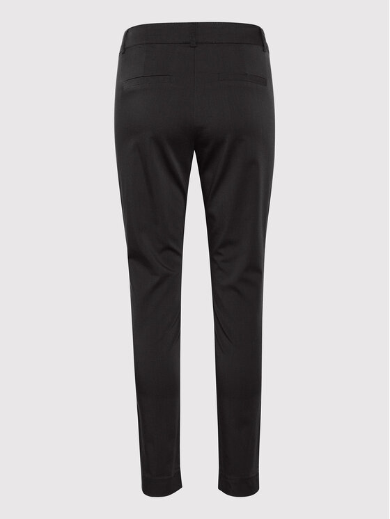 Kaffe Kaffe Stoffhose Lea 10505191 Schwarz Regular Fit