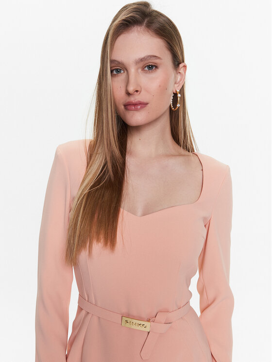 PINKO Pinko Abito da cocktail Mendosa 100559 7624 Rosa Regular Fit