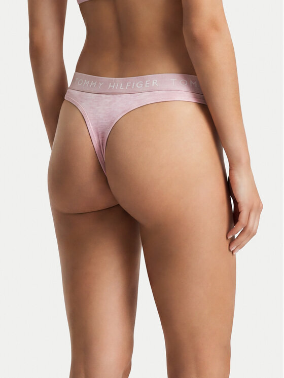Tommy Hilfiger Tommy Hilfiger Kalhotky string UW0UW06039 Světle růžová