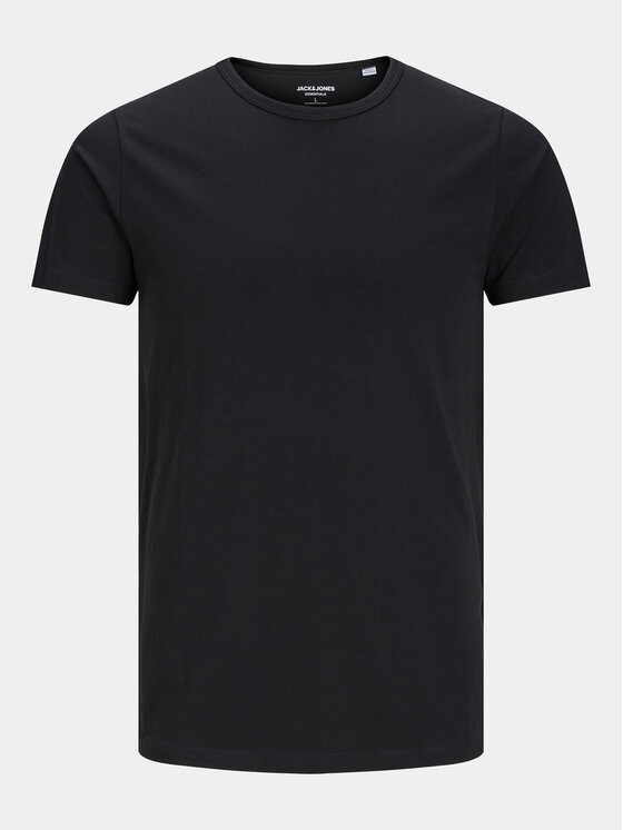 Jack&Jones Jack&Jones Футболка Basic 12058529 Чорний Stretch Fit