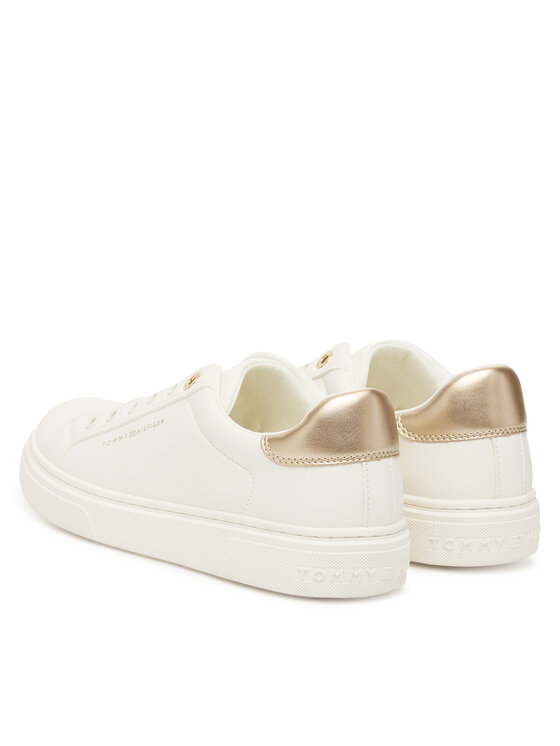 Tommy Hilfiger Tommy Hilfiger Сникърси Low Cut Sneaker T3A9-33983-1355 D Бял