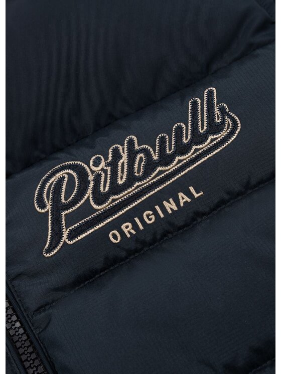 PITBULL PITBULL Kurtka zimowa Hidden Granatowy Regular Fit
