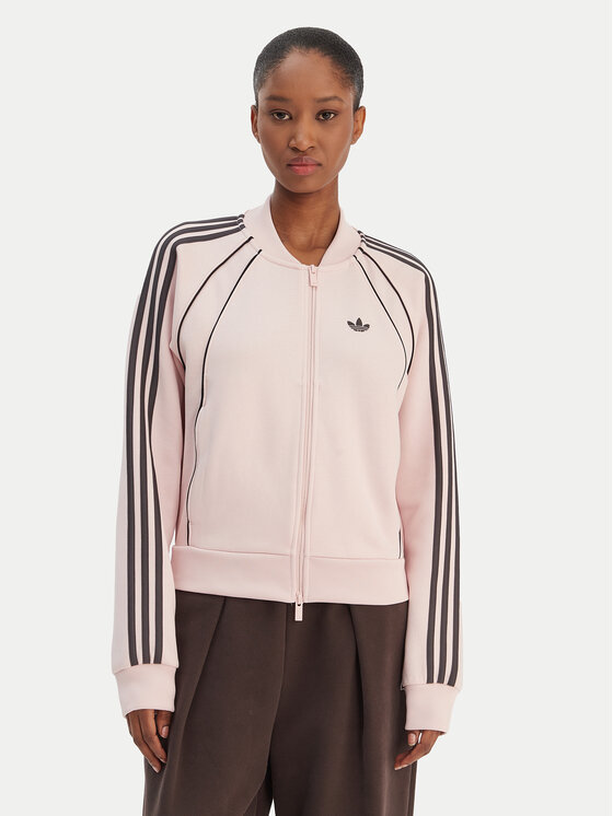 adidas adidas Mikina KD6376 Růžová Regular Fit