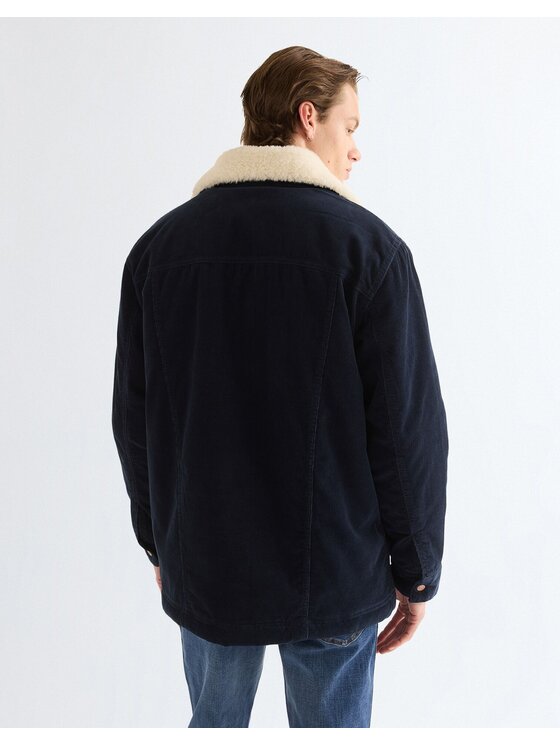 Wrangler Wrangler Kurtka przejściowa WRANGE COAT Niebieski Regular Fit