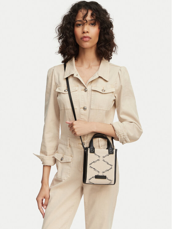 KARL LAGERFELD Geantă Ville B2W30278 Crem