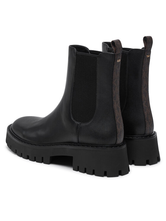MICHAEL Michael Kors MICHAEL Michael Kors Kotníková obuv s elastickým prvkem 40F4ASFE6L Černá