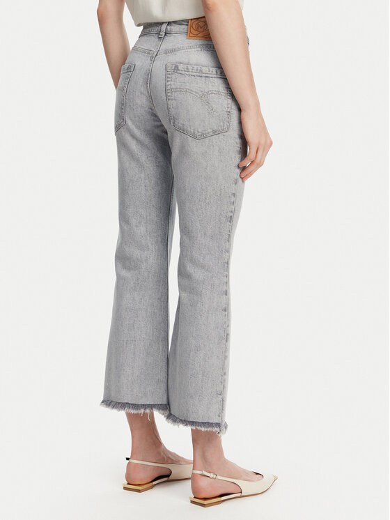 Marella Marella Jeans Fcrop 2513181114 Grigio Flare Fit