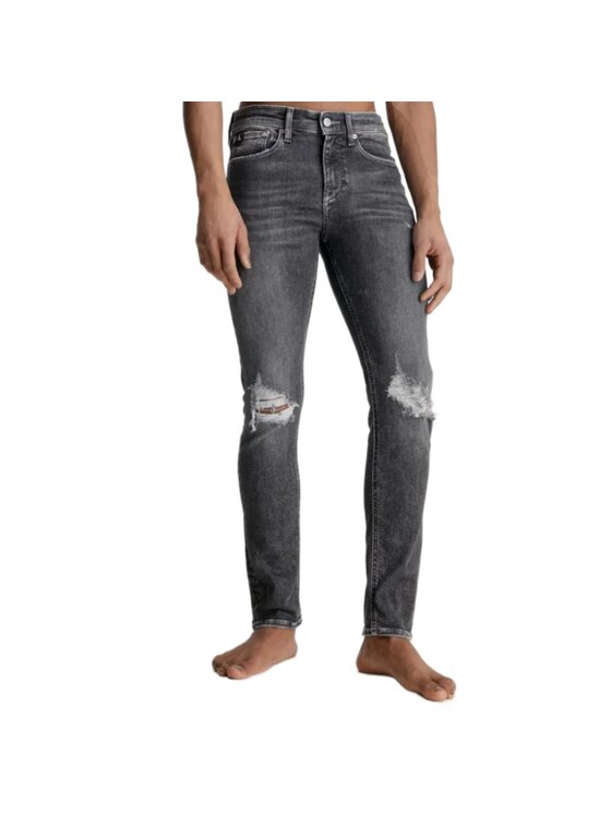 Calvin Klein Jeans Calvin Klein Jeans Jeansy J30J323366 Šedá Skinny Fit