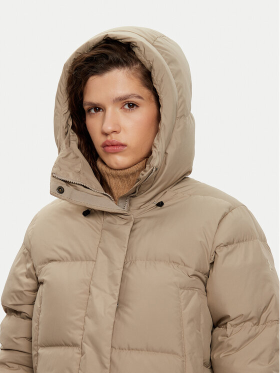 Peak Performance Peak Performance Kurtka puchowa G79931040 Beżowy Regular Fit