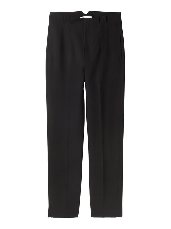 Tom Tailor Denim Tom Tailor Denim Chino hlače 1043858 Črna Slim Fit