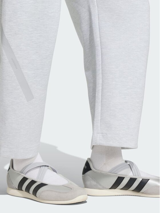 adidas adidas Spodnie materiałowe Z.N.E. OPEN HEMZ.N.E. OPEN HEM Szary