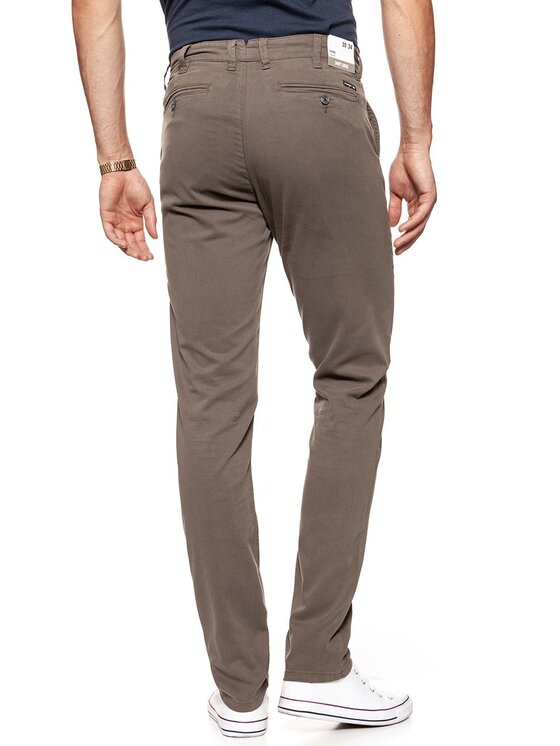 Wrangler Wrangler Pantaloni chino CHINO Marrone Slim Fit