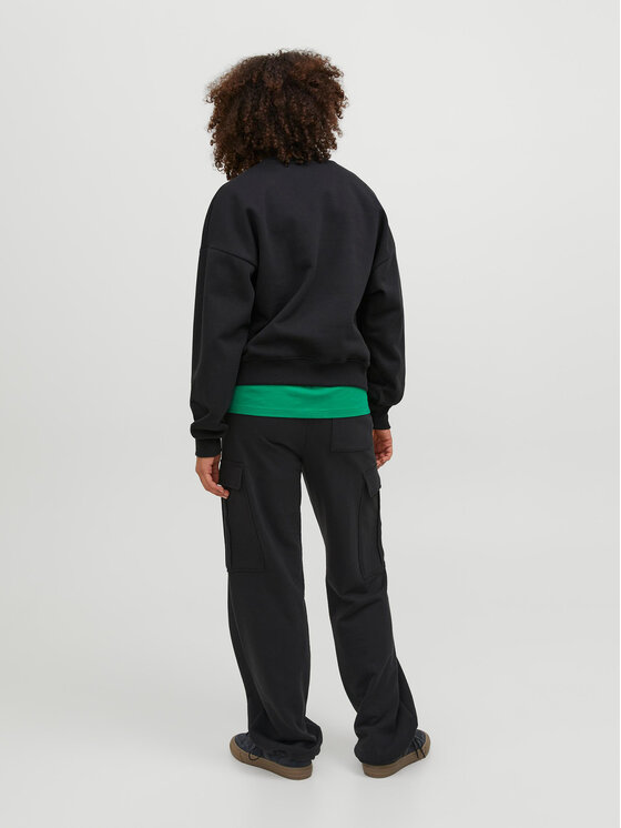 JJXX JJXX Hlače Sofia 12245779 Crna Relaxed Fit