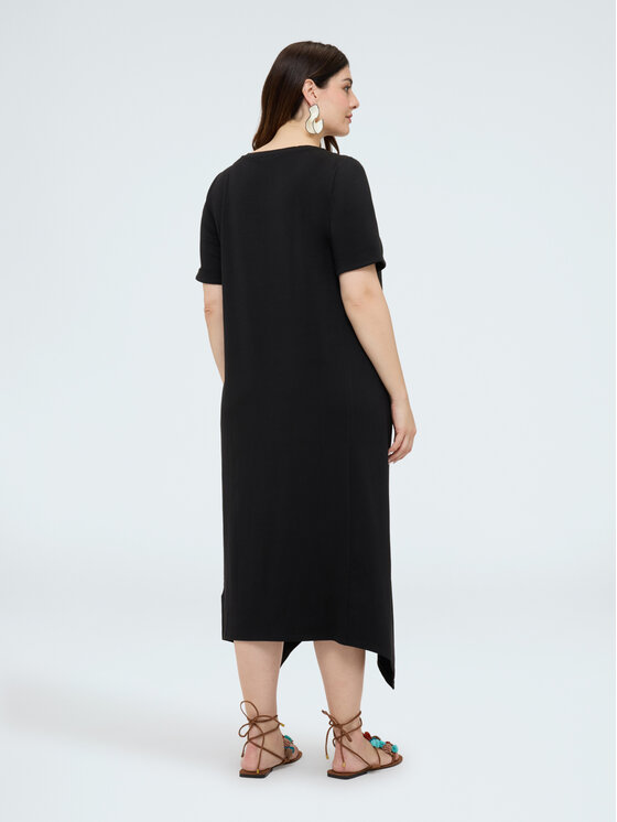 Fiorella Rubino Fiorella Rubino Sukienka wieczorowa 7806L001248N033 Czarny Regular Fit