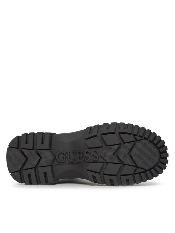 Guess Guess Šnurovacia obuv Lofira FL8LOF ELE12 Čierna
