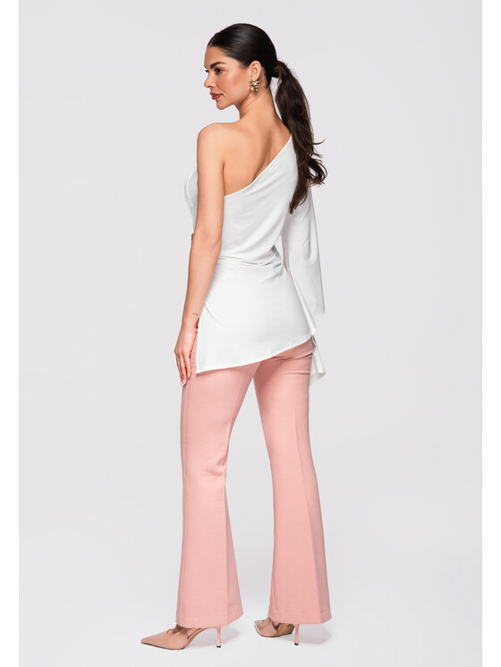 Ombre Ombre Koszula OW-SH-E0005 Biały Slim Fit