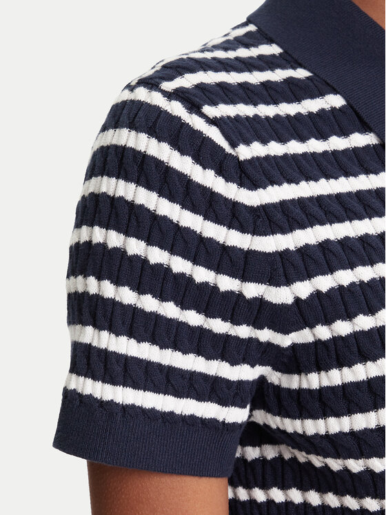 Tommy Hilfiger Tommy Hilfiger Polo Fine WW0WW41474 Tamnoplava Regular Fit