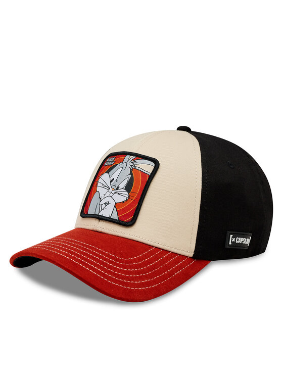 Capslab Czapka z daszkiem Looney CL/LOO8/1/CASX/BU1 Bordowy Modivo.pl