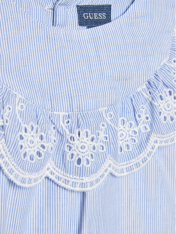 Guess Guess Vestito da giorno A3RK14 WF6U0 Blu Regular Fit