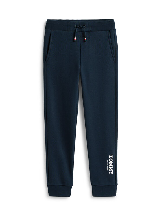 Tommy Hilfiger Tommy Hilfiger Melegítő alsó Monotype Print KB0KB10167 D Sötétkék Regular Fit