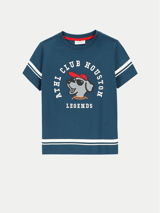 Coccodrillo Coccodrillo T-Shirt ZC4143202ABK Μπλε Regular Fit