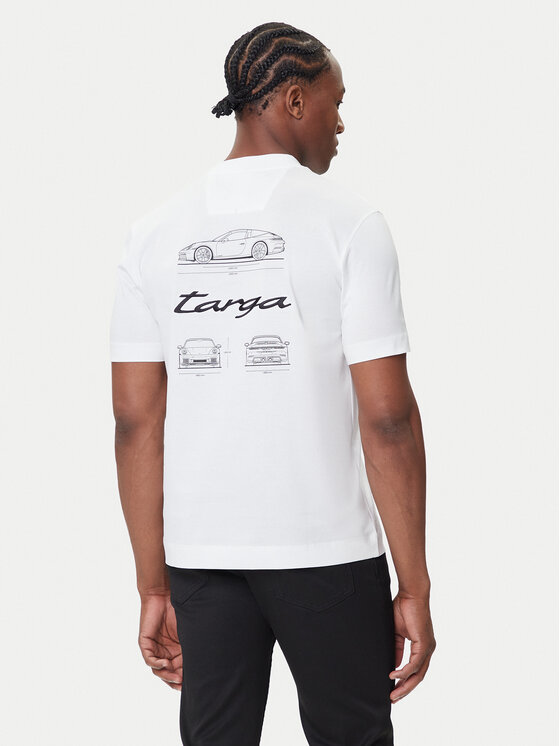 BOSS BOSS T-Shirt C-Thompson 197 PS 50543200 Biały Regular Fit