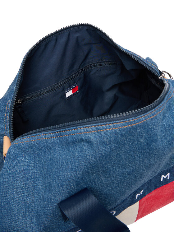 Tommy Jeans Tommy Jeans Torba weekendowa Archive Denim Duffle AM0AM13813 Niebieski