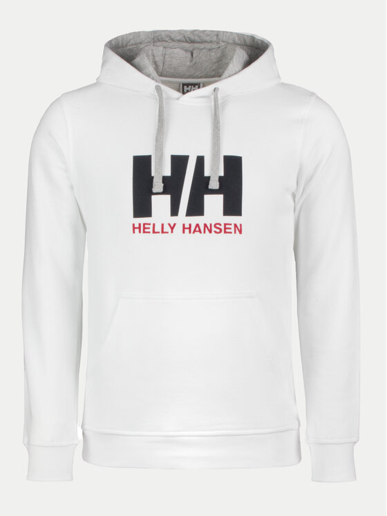 Helly Hansen Helly Hansen Bluza Hh Logo 33977 Biały Regular Fit