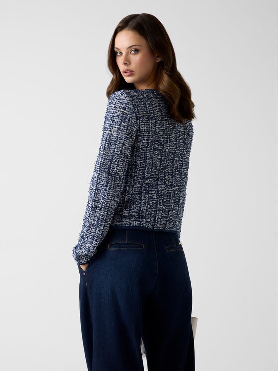 Guess Guess Sweter 182650 Niebieski Classic Fit
