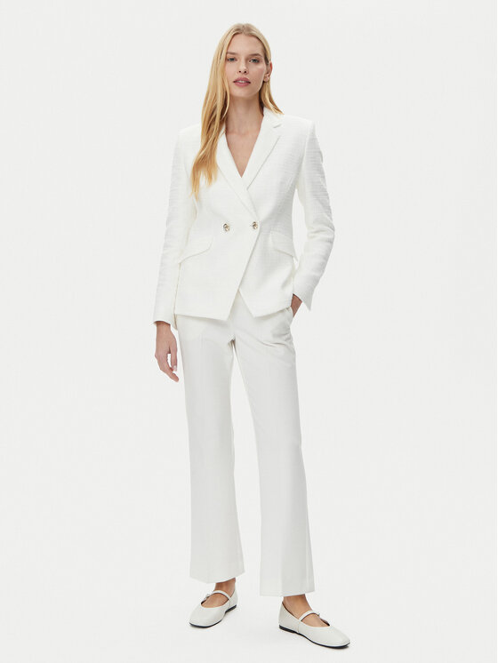 BOSS BOSS Marynarka Jatawa2 50535931 Biały Slim Fit