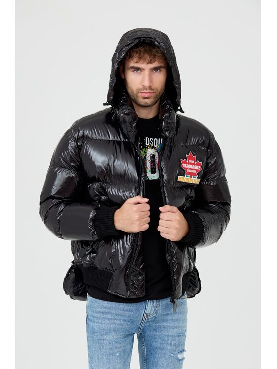 Dsquared2 Dsquared2 Μπουφάν χειμωνιάτικο S71AN0491 Μαύρο Regular Fit