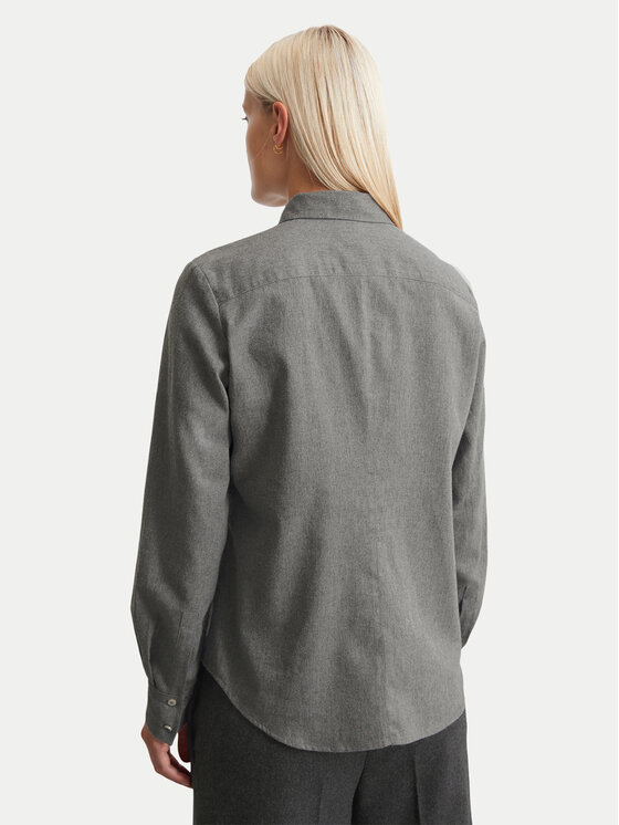 Marc O'Polo Marc O'Polo Camicia 409 0896 42451 Grigio Regular Fit