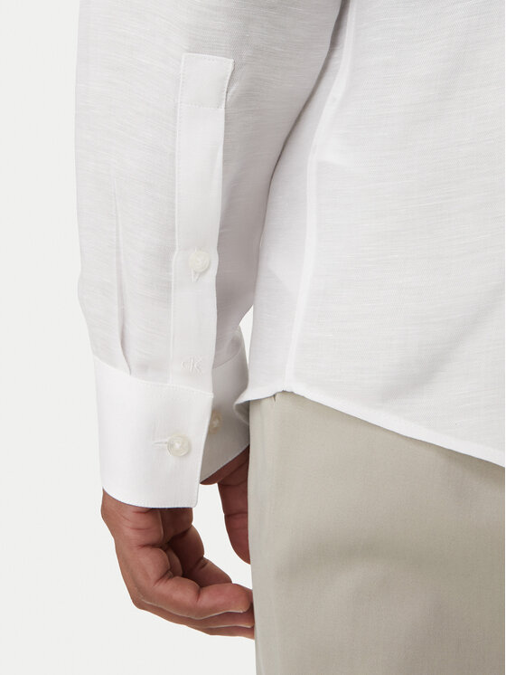 Calvin Klein Calvin Klein Košile LV019EU121 Bílá Regular Fit