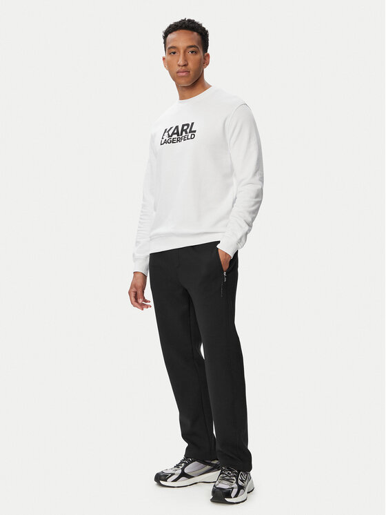 KARL LAGERFELD KARL LAGERFELD Sportinės kelnės 705007 563902 Juoda Regular Fit