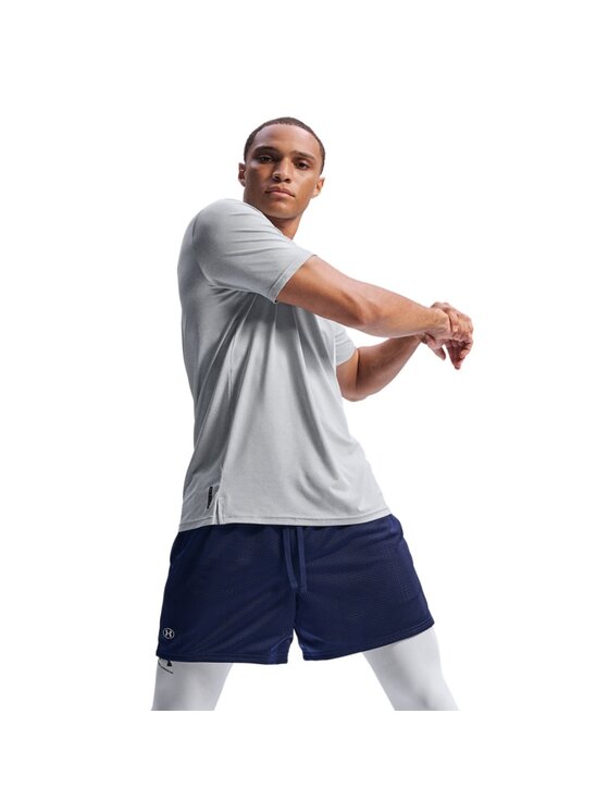 Under Armour Under Armour Koszulka techniczna 1383973 Szary Relaxed Fit